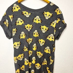 Disney's Lion King Short Sleeve Tshirt Size Junior XL